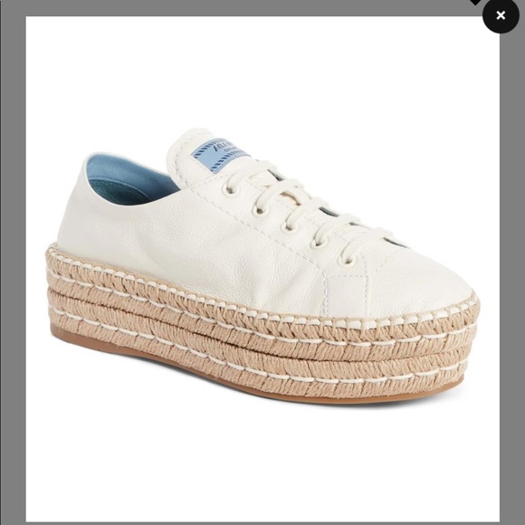 prada platform sneakers